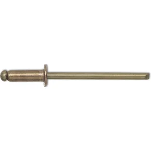 Spenglerniete ISO16582 Flachrundkopf 3.2x 8 Kupfer mit Bronzedorn