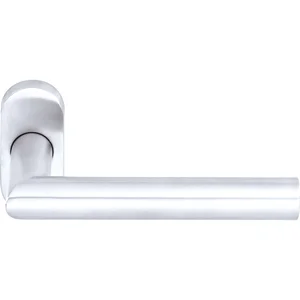 OGRO Drückerlochteil PREMIUM 8906/6621 - mit Rosette, Alu silber eloxiert