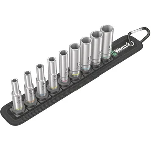 WERA Steckschlüssel-Satz 1/4" Zyklop Belt A Deep1 9-teilig