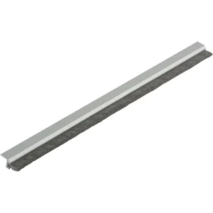 DORMA-Glas Muto 60/80/150 Bürstenprofil Spaltmaß 14-18 mm L=3000 mm silber