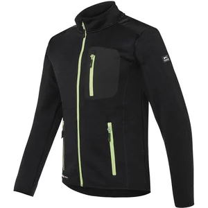 KÜBLER Strickjacke Form 1441 schwarz/neongrün S
