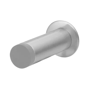 MARCHESI Wandtürpuffer - ø 20 mm, Gummikappe, L= 80 mm, silber eloxiert