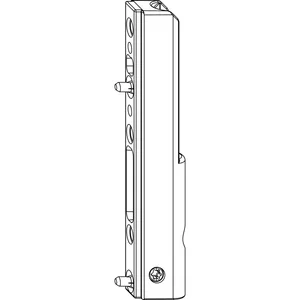 MACO Ecklagerband PVC, mit 3 mm Positionszapfen, 120 kg, weiß (206848)