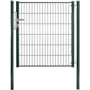 H+S Uni Tür für Zaunhöhe 1,6 m grün