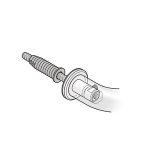 FSB Befestigungszubehör Türgriffe einseitig, M8, Dübellänge 38 mm, Stahl