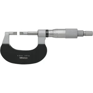 MITUTOYO Bügelmessschraube mit schmalen Messflächen Messbereich 0-25 mm