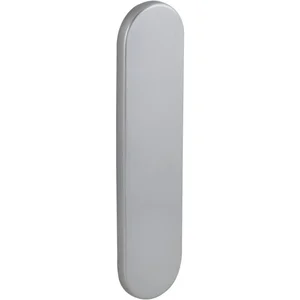 Blindschild rund GEOS (PZ 88/92), silber eloxiert
