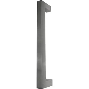 SCHÖSSWENDER Stoßgriffpaar - L: 675mm, Lochabstand: 650 mm, Edelstahl