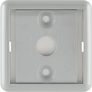HEWI Symbolträger für Piktogramme 5 Stück, lichtgrau
