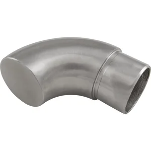 ECONOMY Handlauf Endstück für Rohr ø 42,4 x 2,0 mm,Edelstahl geschliffen V2A