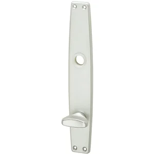 Langschild WG 1000 FAVORIT, WC 90, m. Drehknopf, Alu poliert