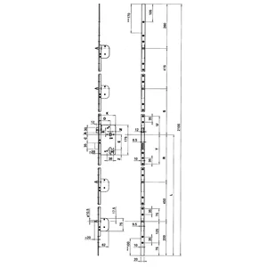WG Mehrfachverriegelungsschloss MVS 905S /60 links
