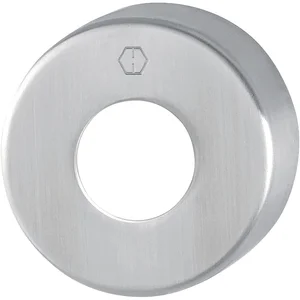 HOPPE Griff-Abdeckrosette rund, Edelstahl matt