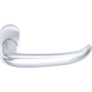 OGRO Drückerlochteil PREMIUM 8999 FS/6620 - mit Rosette, Alu silber eloxiert