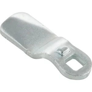 Sperrnase pos. gekröpft für Blechmontagezylinder, 45 x 19mm,Maß H 24mm,verzinkt