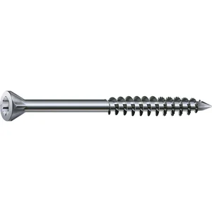SPAX Fußbodenschraube Senkkopf 3.5x 45 Teilgewinde Torx 10 Wirox-Silber