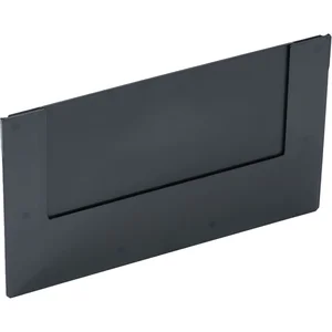 Innere Trennwand für Regalkasten 234 x 2 x 140 mm schwarz