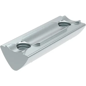FATH Nutenstein doppelt für Automatikverbinder I Länge 58 mm Nut 6