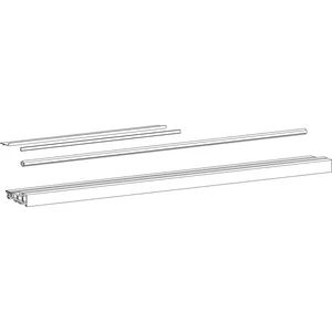 HAUTAU ThermoTop 2.1 Bodenschwellen-Set TS 79-92 mm, L=4500 mm, grau