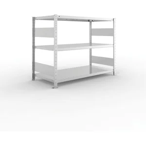 META Steck-Grundregal 1025 x 1300 x 600 mm 3 Fachböden 230 kg