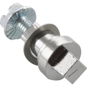 Einsatz für Blechmontagezylinder Vierkant 8mm,Länge 25mm,Zinkdruckguss verchromt
