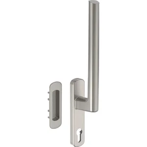 MACO HS Griffgarnitur 12, PZ innen, TS 69-78 mm, Alu titan eloxiert (103645)
