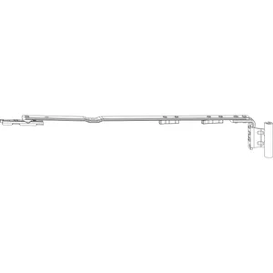 ROTO NX Axerarm T 12/20-13 Gr. 250 FFB 411-600 mm links silber
