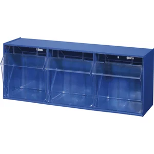 ALLIT Klappschütten-Magazin Gr. 3 blau 600 x 200 x 240 mm