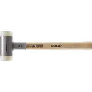 HALDER Nylonhammer rückschlagfrei Kopf ø 35 mm mit Hickory Stiel
