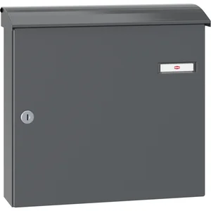 RENZ Aufhängebriefkästen CONVEX - 380 x 360 x 115, anthrazitgrau RAL 7016