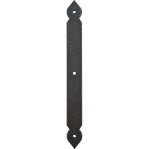 HALCÖ Scheinmittelband Fulp, 190 mm, Stahl verzinkt schwarz passiviert