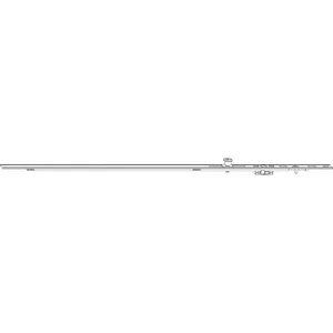 ROTO NT/NX Kupplung 1V L=450 mm silber (572665)