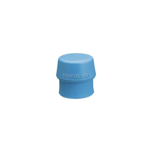 HALDER Schonhammer-Einsatz Kopf ø 40 mm TPE-Soft blau