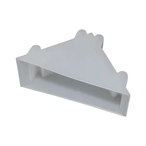Kantenschutzecke geschlossen mit Druckpolster transparent 25 x 50 mm