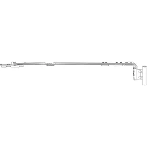 ROTO NX Axerarm T TiltFirst 12/20-13 Gr. 500 FFB 801-1400 mm silber links
