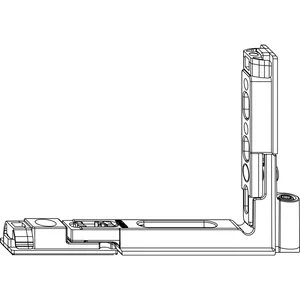 MACO Falzecklagerband POWER Versatz 9 mm 150 kg silber links (215807)
