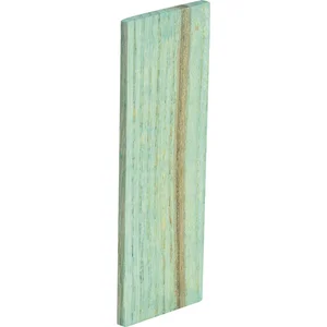 Holzklotz Esche lackiert 80 x 30 x 3 grün
