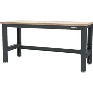 SEMLOC Werkbank mit Holzplatte 1,5 m