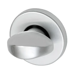 WC - Rosette SCH Line, L/U - Form ø 50 mm, silber eloxiert