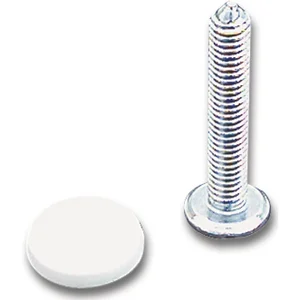 SECOTEC Verbindungsschrauben M6 Kunststoff weiß Holzstärke 35-44 mm SB-8 BL3
