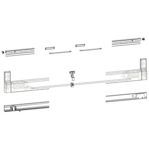 GU-966/200 PSK Profilbeutel, L=2460 mm, silber