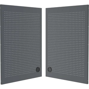 SEMLOC Lochwand für Ecke 1081 x 782 x 24 mm schwarz
