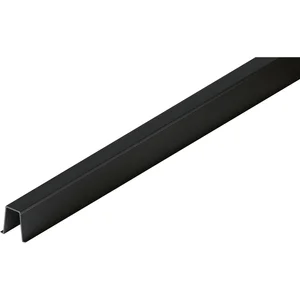 HAWA Führungsschiene Holztüren Länge 1300 mm Kunststoff schwarz