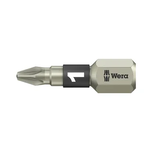 WERA Bit-Einsatz Edelstahl 3855/1TS 1/4"sechskant PZ 1/25 mm Pozidriv