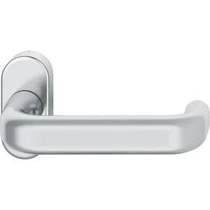 FSB FH-Rahmentürdrücker 09 1243 Standflügel Rosette oval Edelstahl matt