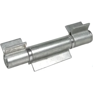 Anschweißband offen 3-teilig V-Lappen, Bandh. 180 mm, Stift 20 mm, Stahl blank