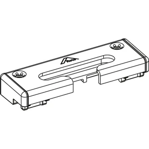 ROTO NT/NX Kipplager Holz zu Drehsperre verdeckt Eurofalz 30mm 13V silber