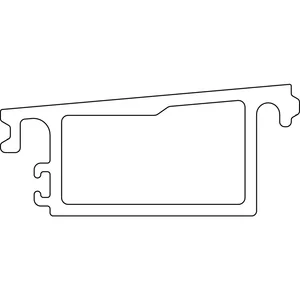 MACO Fiber-Therm Grundkörper Verbreiterung 88 mm, L=6500 mm, silber (466674)