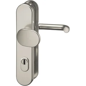 GRUNDMANN Sicherheits-Wechselgarnitur 1752 U-Form, KZS, RC2, Edelstahl matt