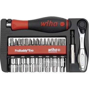 WIHA Bit- und Steckschlüsselset ProBuddy Evo 40-teilig